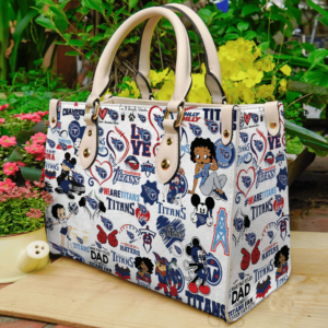 Tennessee Titans 1 Women Leather Hand Bag