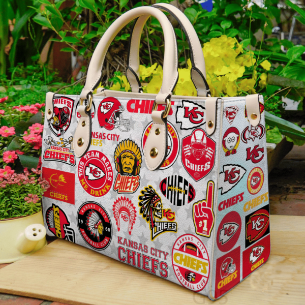 Kansas City Chiefs Women Leather Hand Bag