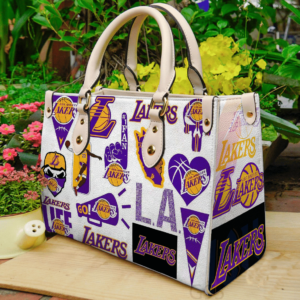 Los Angeles Lakers 1 Women Leather Hand Bag