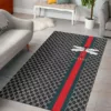 Gucci Rectangle Rug Area Carpet Fashion Brand Home Decor Door Mat Luxury