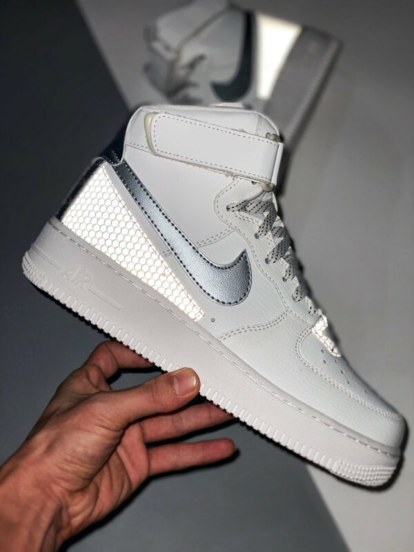 3M x Nike Air Force 1 High White Silver CU4159-100 For Sale