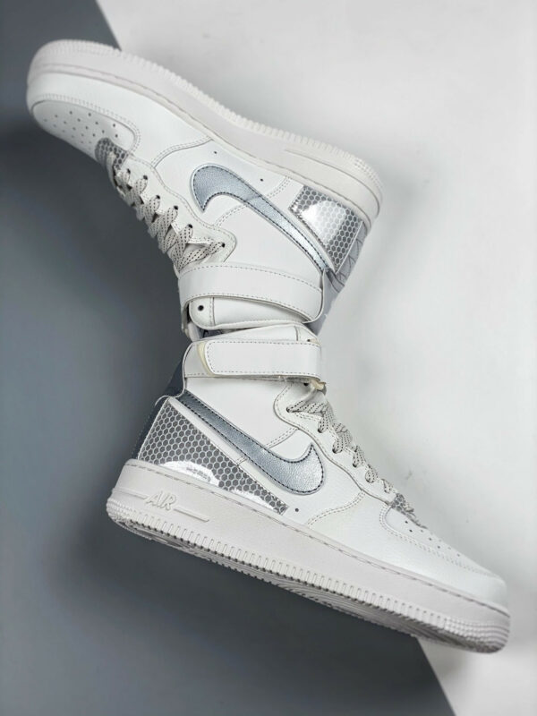 3M x Nike Air Force 1 High White Silver CU4159-100 For Sale