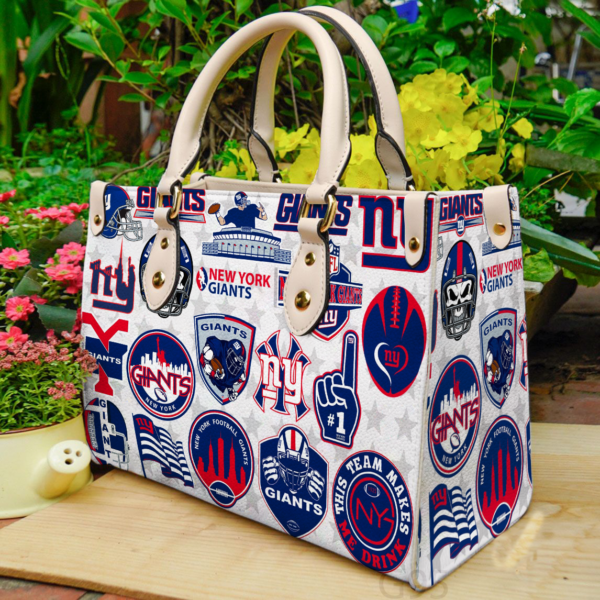 New York Giants g1 Women Leather Hand Bag