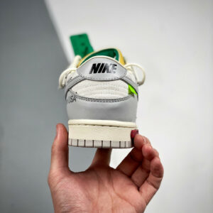 Off-White x Nike Dunk Low 25 of 50 Sail Neutral Grey Pale Ivory For Sale