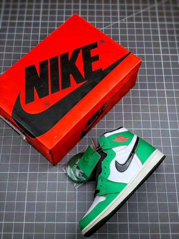 Air Jordan 1 High OG Lucky Green White-Sail-Black For Sale