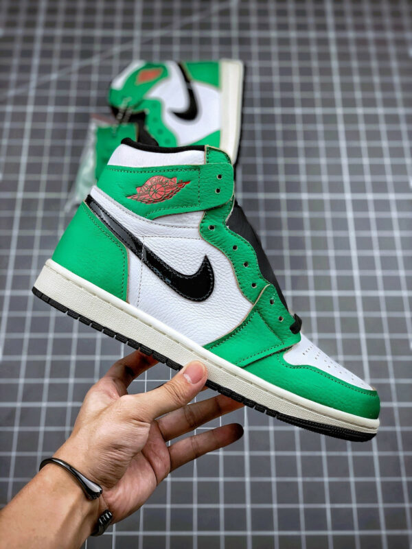 Air Jordan 1 High OG Lucky Green White-Sail-Black For Sale