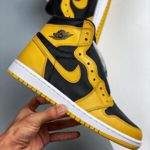 Air Jordan 1 High OG Pollen Black-White 555088-701 For Sale