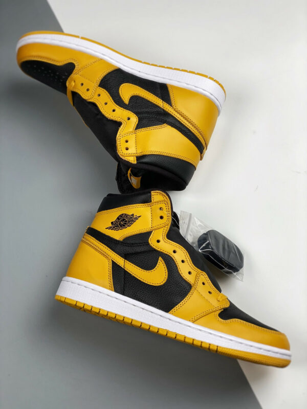 Air Jordan 1 High OG Pollen Black-White 555088-701 For Sale