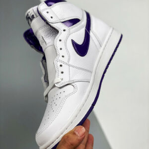 Air Jordan 1 High OG White Court Purple For Sale