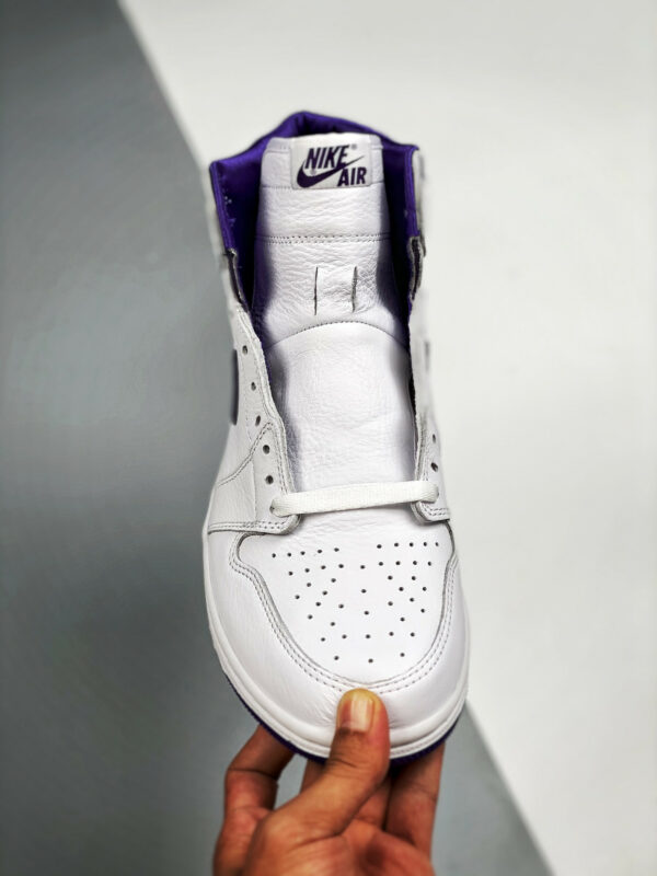 Air Jordan 1 High OG White Court Purple For Sale