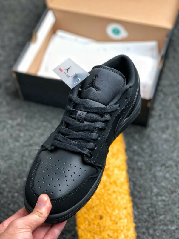 Air Jordan 1 Low Triple Black 553558-056 On Sale