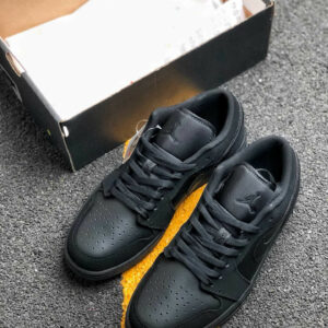 Air Jordan 1 Low Triple Black 553558-056 On Sale