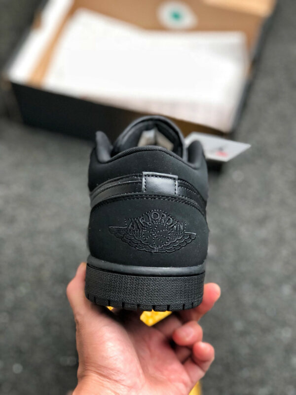 Air Jordan 1 Low Triple Black 553558-056 On Sale