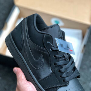 Air Jordan 1 Low Triple Black 553558-056 On Sale