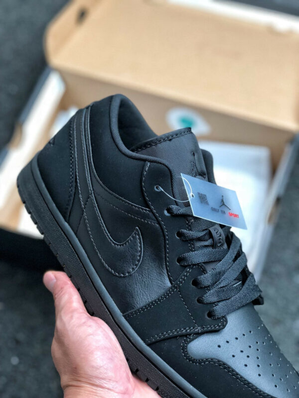 Air Jordan 1 Low Triple Black 553558-056 On Sale