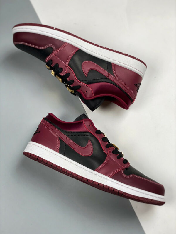 Air Jordan 1 Low Dark Beetroot Black DB6491-600 For Sale