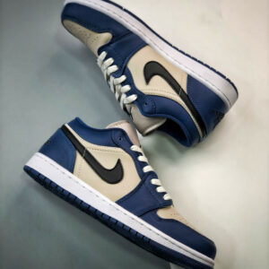 Air Jordan 1 Low Georgetown Navy Grey DC0774-402 For Sale