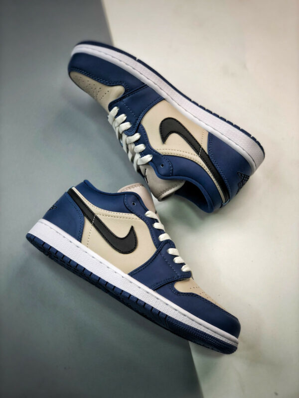 Air Jordan 1 Low Georgetown Navy Grey DC0774-402 For Sale