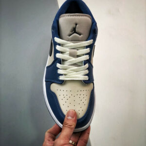 Air Jordan 1 Low Georgetown Navy Grey DC0774-402 For Sale