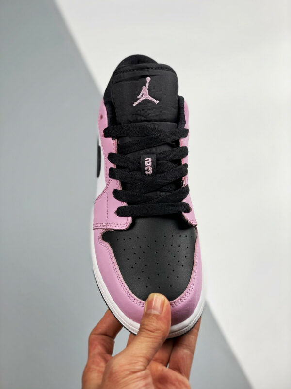 Air Jordan 1 Low Light Arctic Pink Black White For Sale