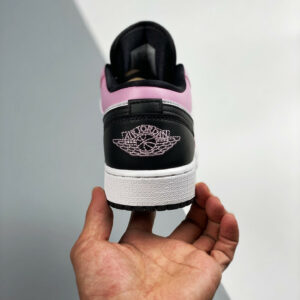 Air Jordan 1 Low Light Arctic Pink Black White For Sale