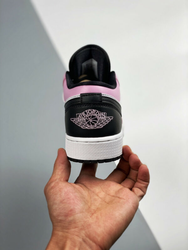 Air Jordan 1 Low Light Arctic Pink Black White For Sale