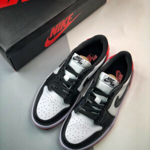 Air Jordan 1 Low OG Black Toe White Black-Varsity Red CZ0790-106 For Sale