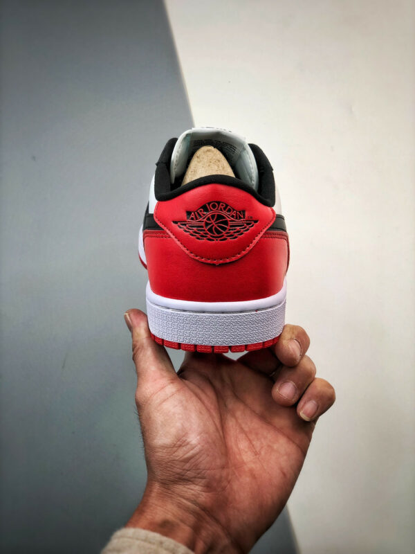 Air Jordan 1 Low OG Black Toe White Black-Varsity Red CZ0790-106 For Sale