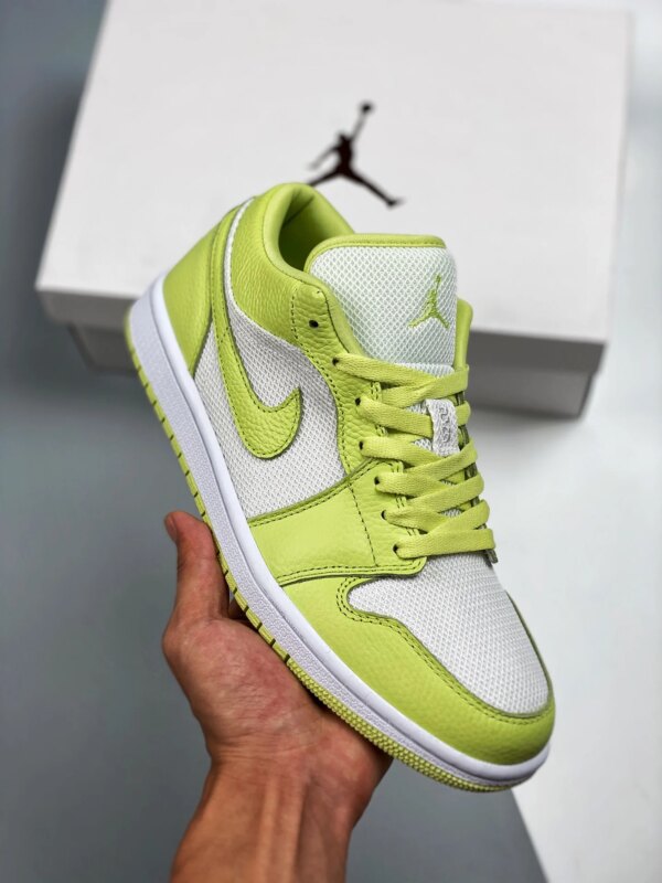 Air Jordan 1 Low Summit White Limelight DH9619-103 For Sale