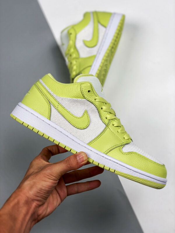 Air Jordan 1 Low Summit White Limelight DH9619-103 For Sale