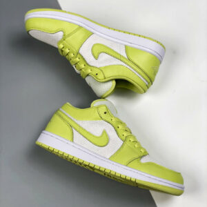 Air Jordan 1 Low Summit White Limelight DH9619-103 For Sale