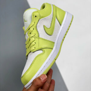 Air Jordan 1 Low Summit White Limelight DH9619-103 For Sale