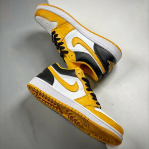 Air Jordan 1 Low Taxi Black-White 553558-701 For Sale