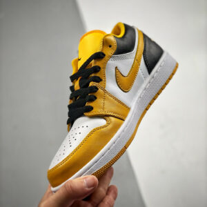 Air Jordan 1 Low Taxi Black-White 553558-701 For Sale