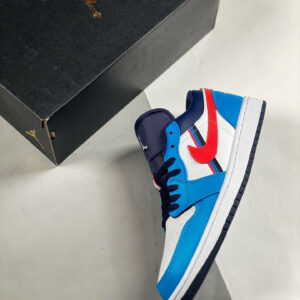 Air Jordan 1 Low White Blue Crimson For Sale