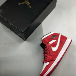 Air Jordan 1 Mid Chicago Gym RedWhite