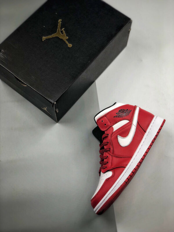 Air Jordan 1 Mid Chicago Gym RedWhite