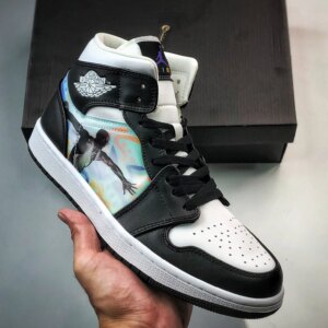 Air Jordan 1 Mid Hologram DR9496-001 For Sale