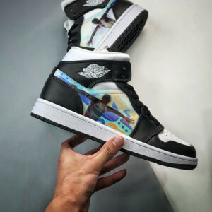 Air Jordan 1 Mid Hologram DR9496-001 For Sale