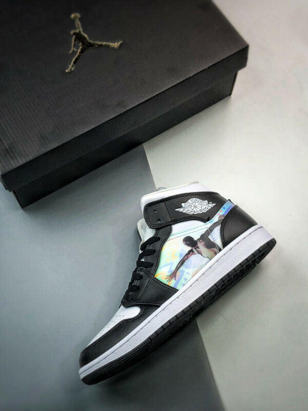 Air Jordan 1 Mid Hologram DR9496-001 For Sale