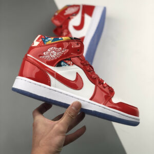 Air Jordan 1 Mid Red Patent DC7294-600 For Sale