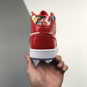 Air Jordan 1 Mid Red Patent DC7294-600 For Sale