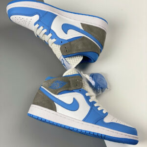 Air Jordan 1 Mid University Blue Grey DX9276-100 For Sale