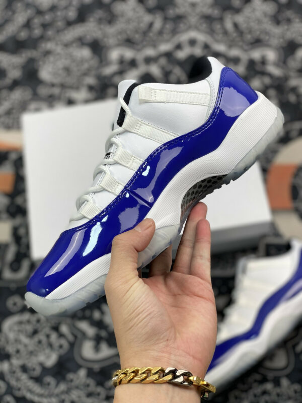 Air Jordan 11 Low White Black-Concord For Sale