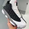 Air Jordan 13 Black Flint Black University Red-Flint Grey-White For Sale