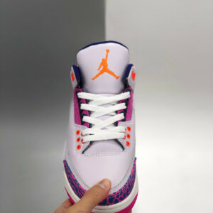 Air Jordan 3 GS Barely Grape Hyper Crimson-Fire Pink For Sale