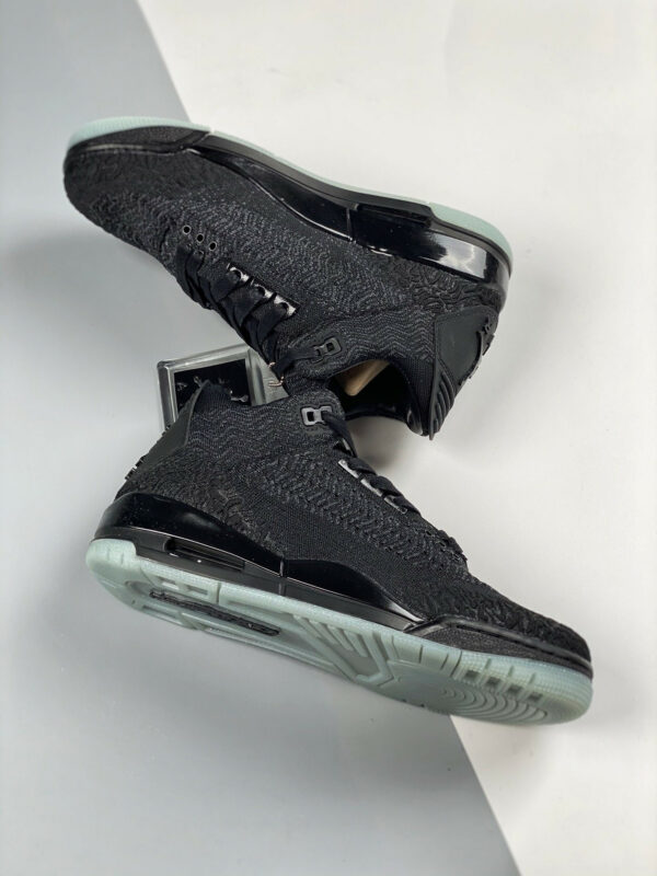 Air Jordan 3 Retro Flyknit Black AQ1005-001 For Sale