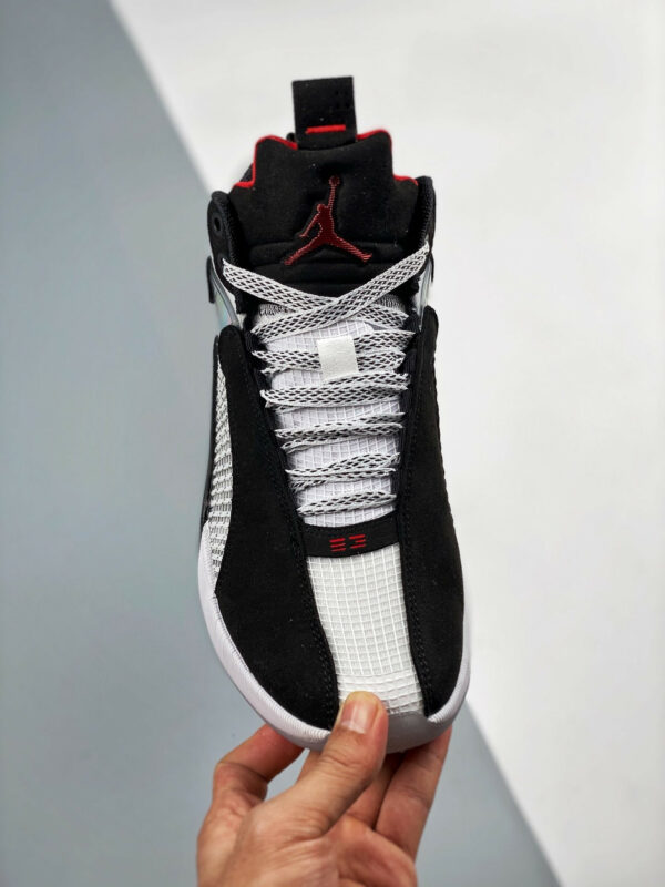 Air Jordan 35 DNA White Black-Fire Red On Sale