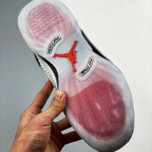 Air Jordan 35 DNA White Black-Fire Red On Sale