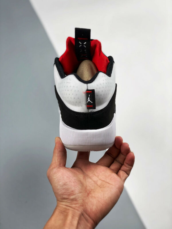 Air Jordan 35 DNA White Black-Fire Red On Sale